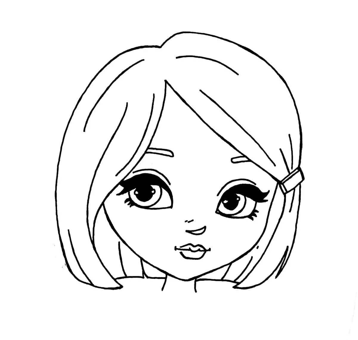 Adorable easy coloring pages for girls 10 years old