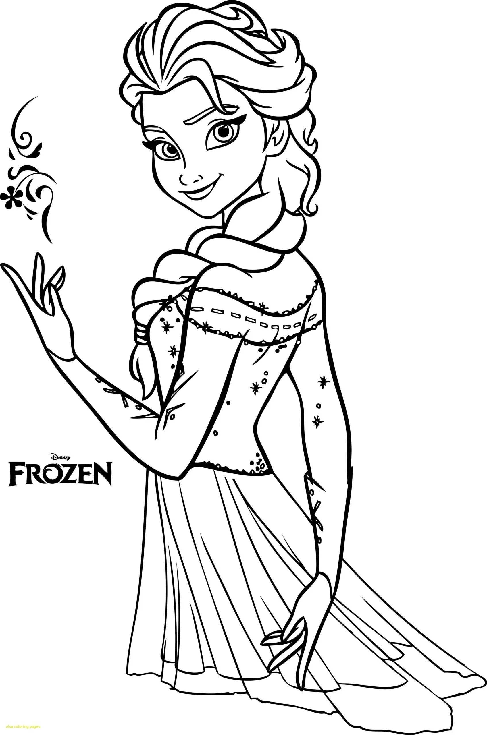 Princess elsa for kids #5