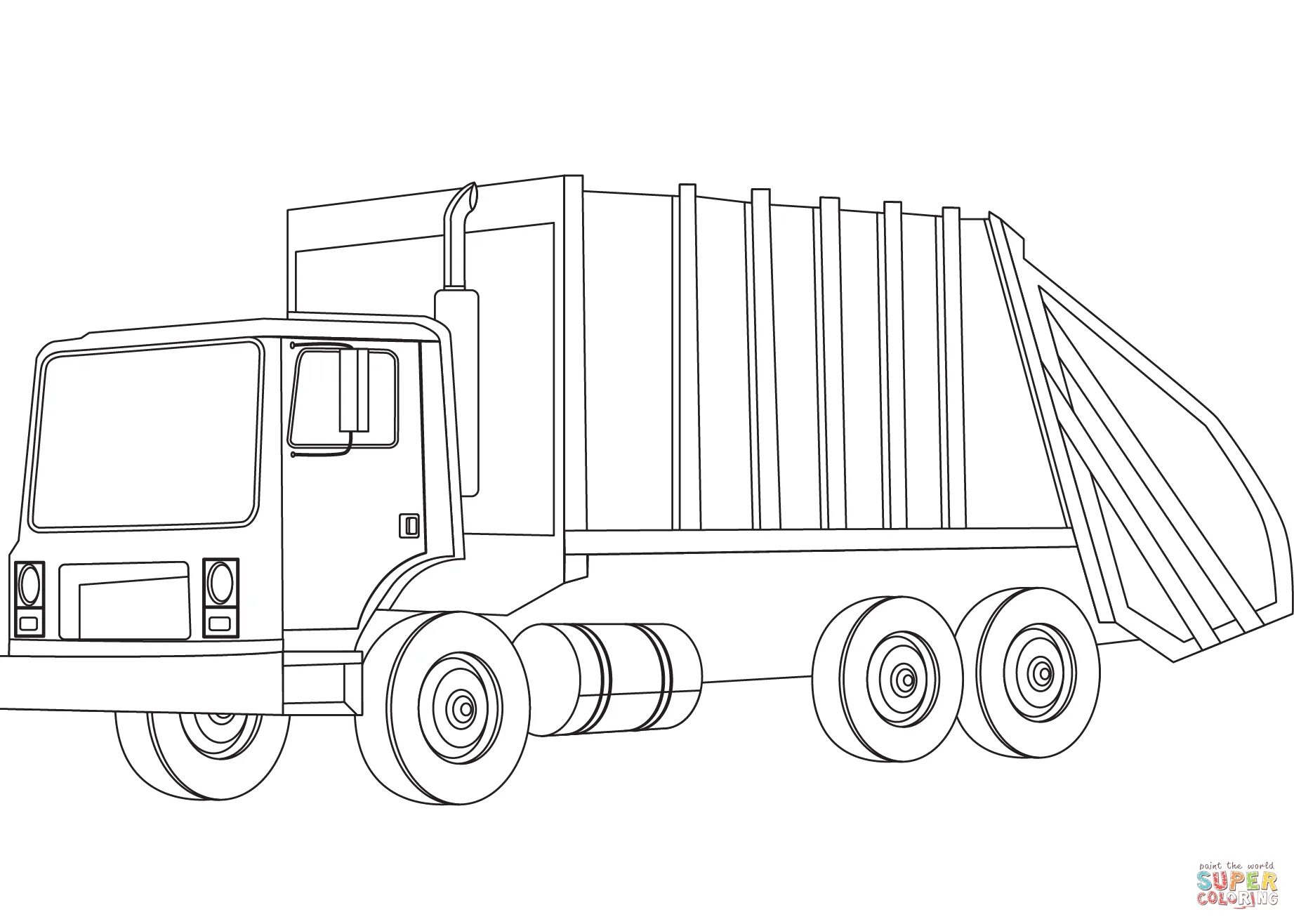 Garbage truck for children 3 4 years old #4