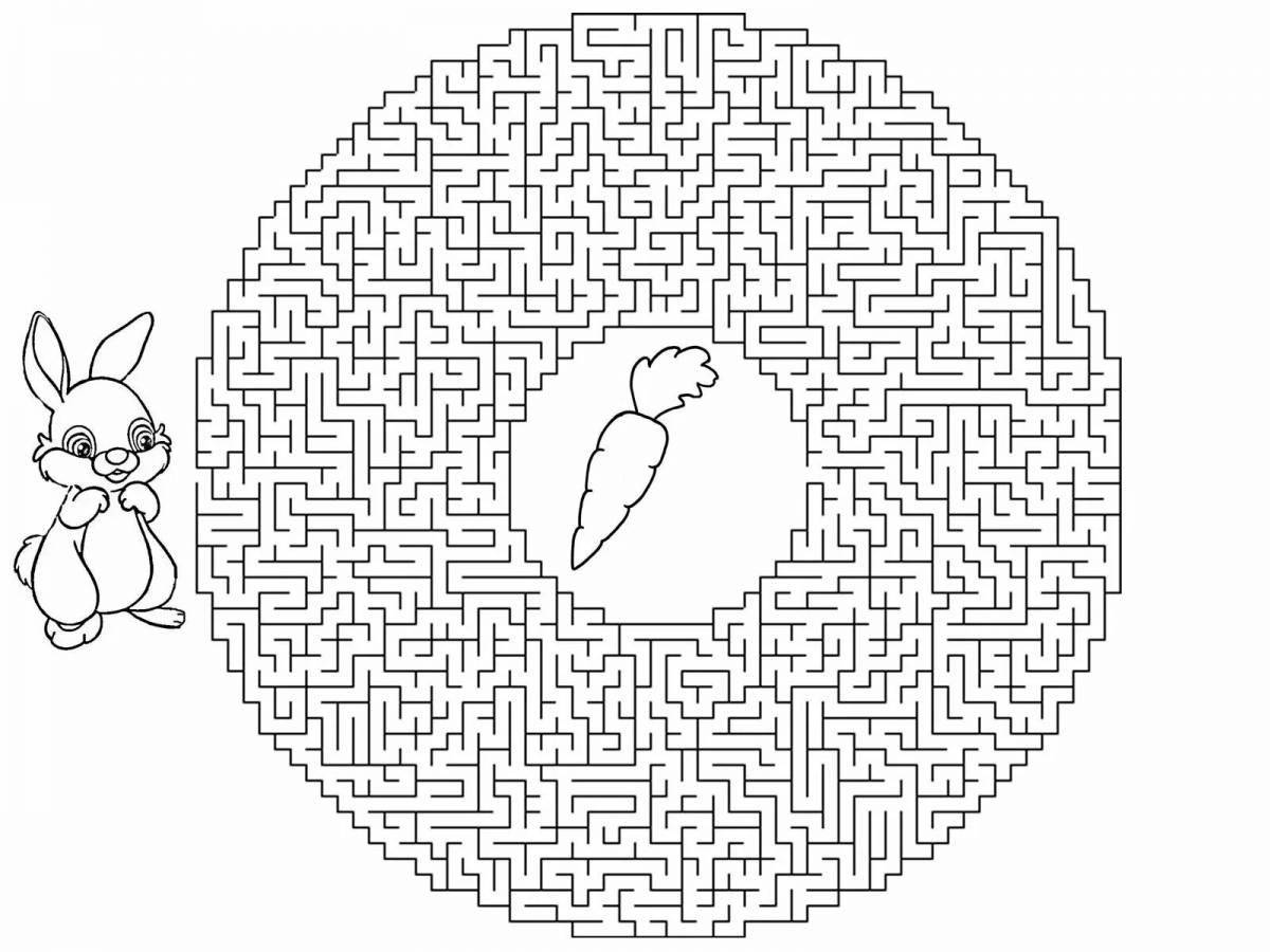 Mazes for children 6 7 years old #8