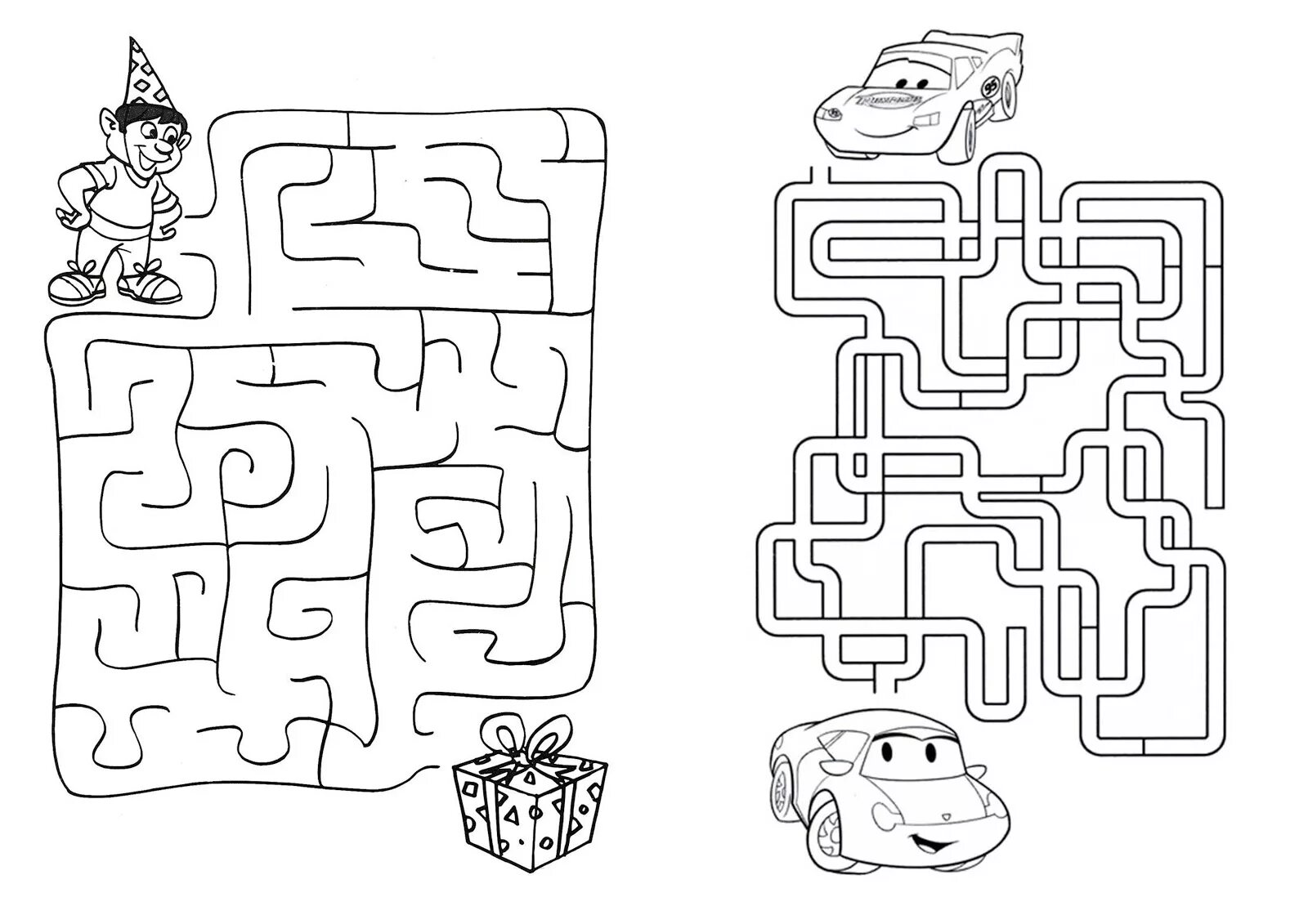 Mazes for children 6 7 years old #23