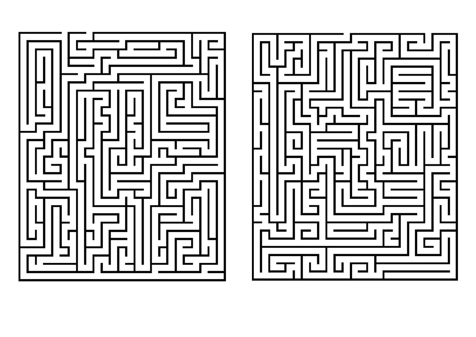 Mazes for children 6 7 years old #24