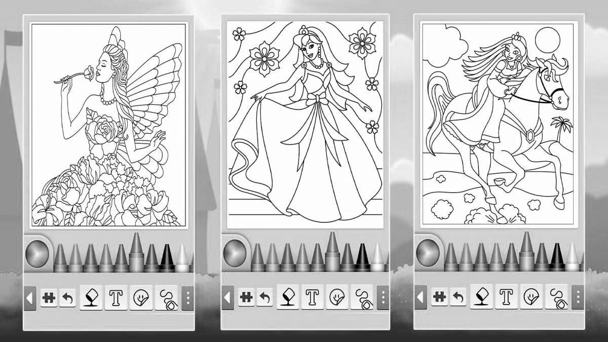 Amazing coloring games for 5 year old girls