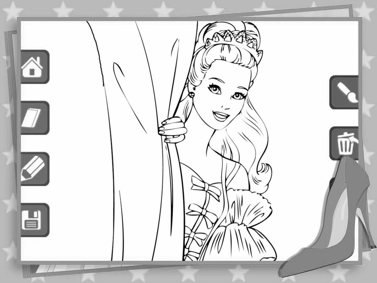 Magic coloring pages for girls 5 years old