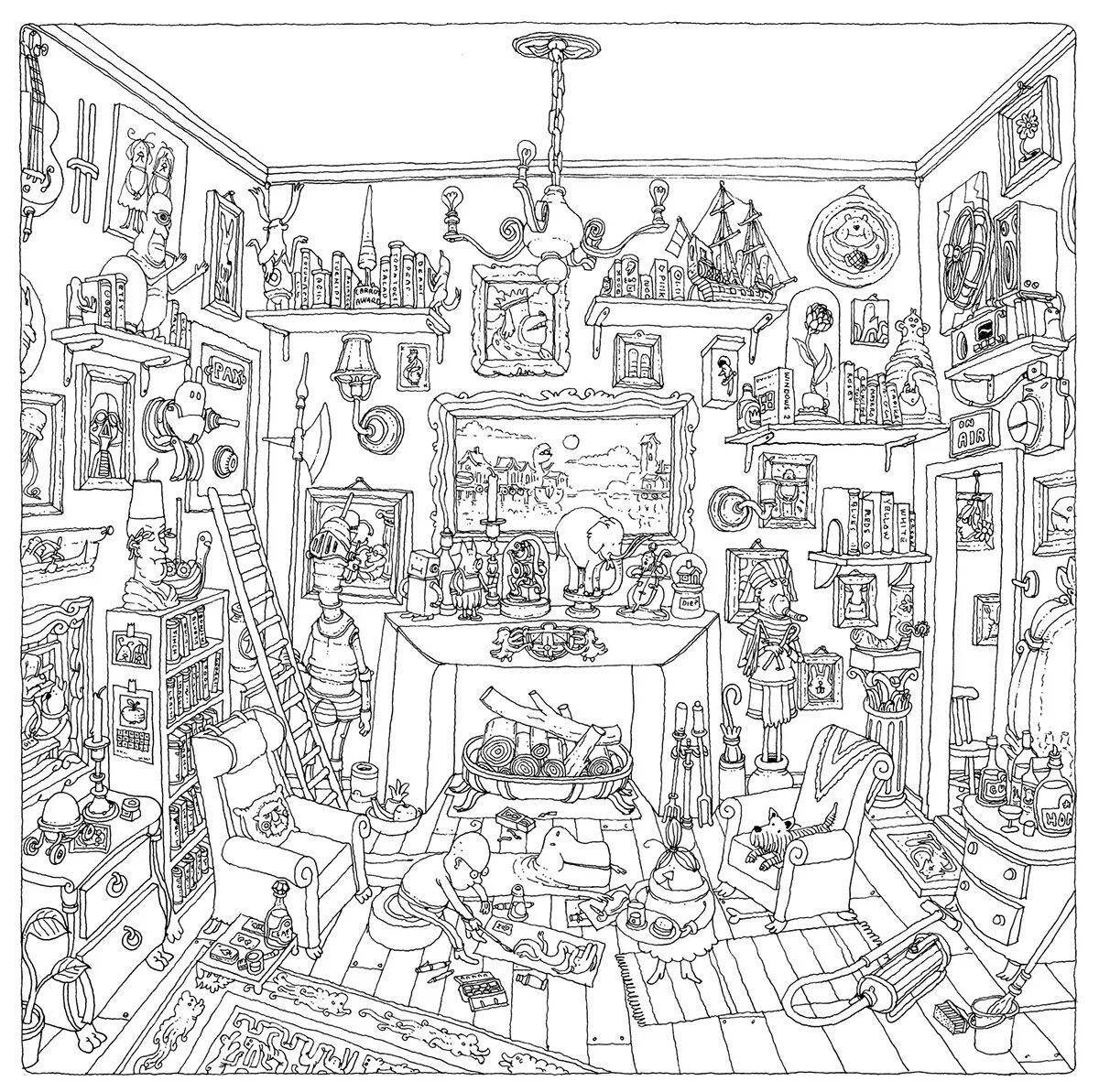 Outstanding wimmelbuch coloring book for girls