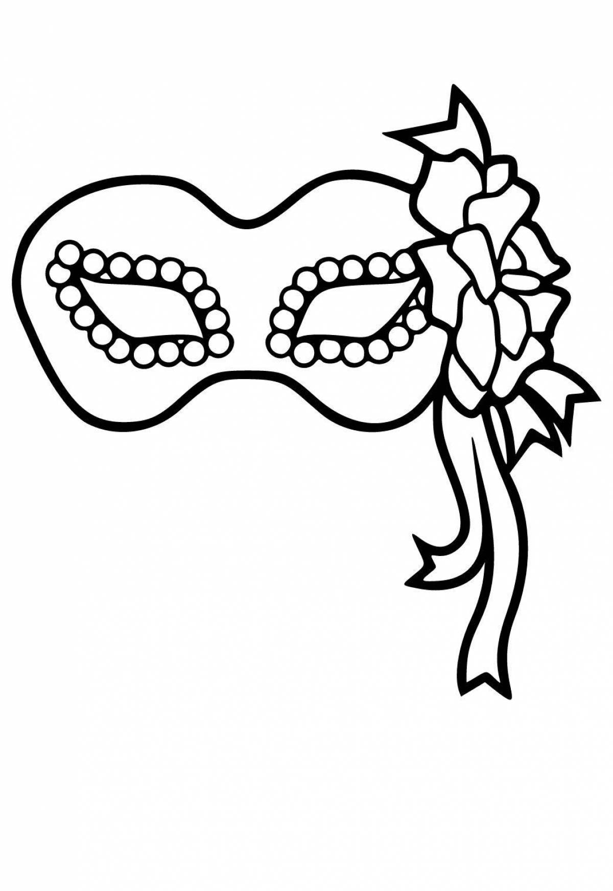 Photo Coloring mask for girls