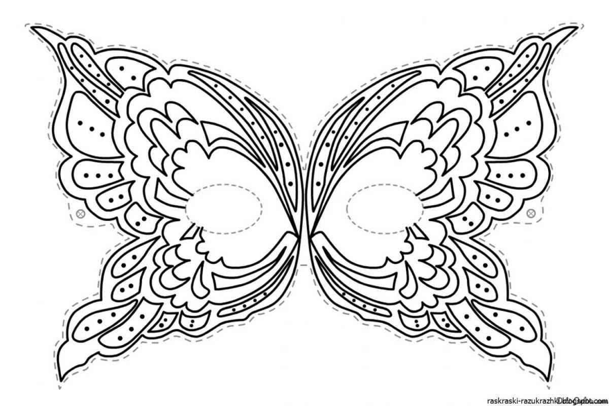 Photo Coloring mask for girls