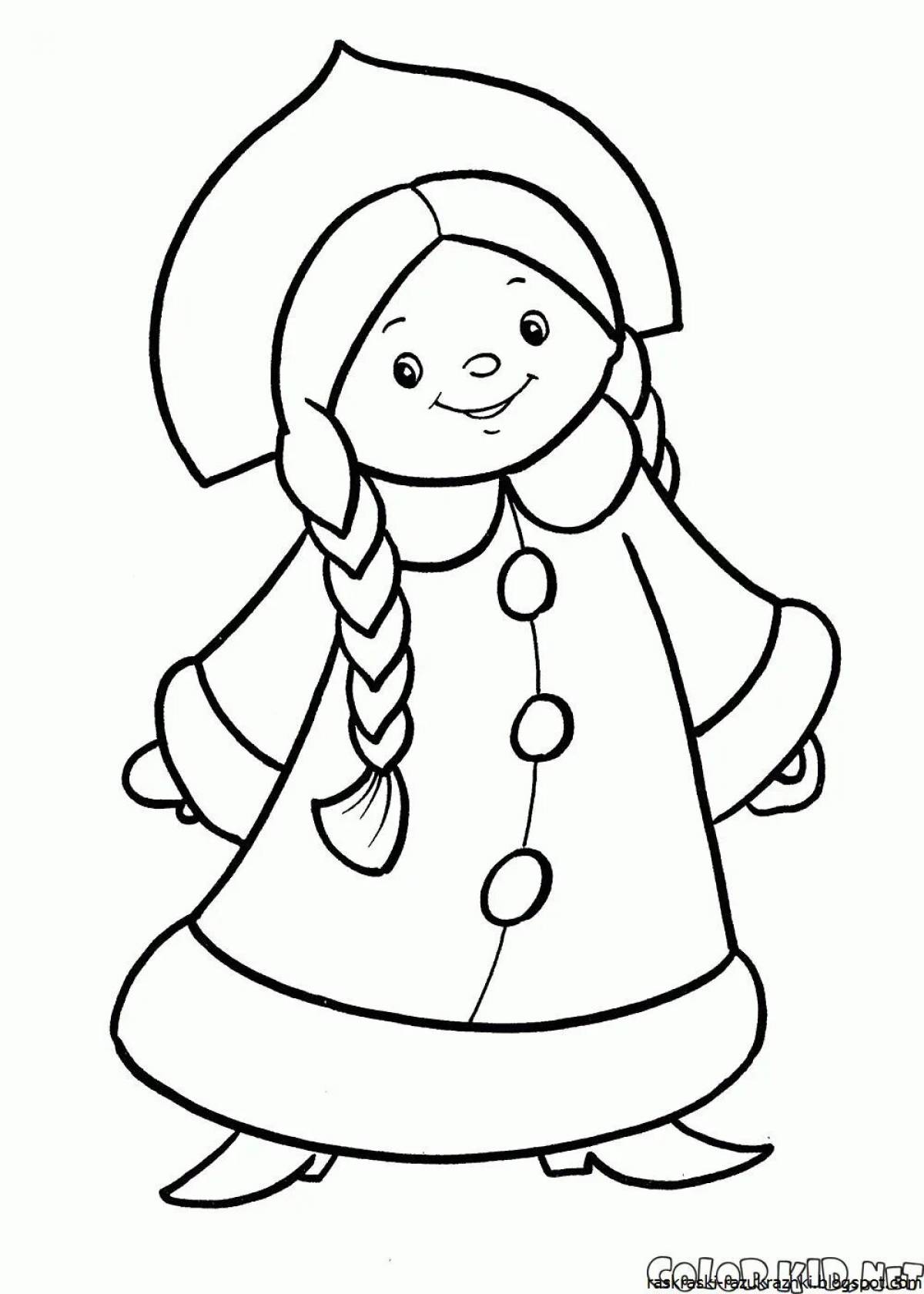 Snow Maiden for kids #11