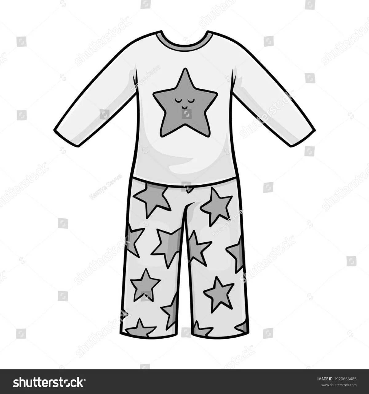 Fluffy pajamas for children