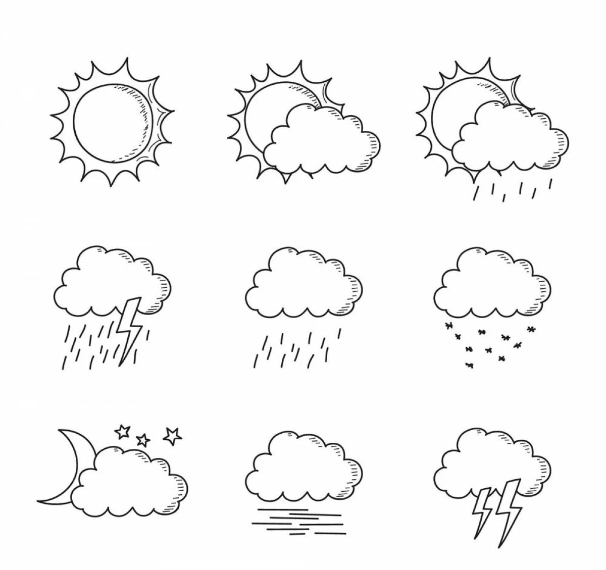 Рисунок погоды. Явления природы задания для детей. Weather раскраска для детей. Задания для дошколят природные явления. Раскраска погодные явления.