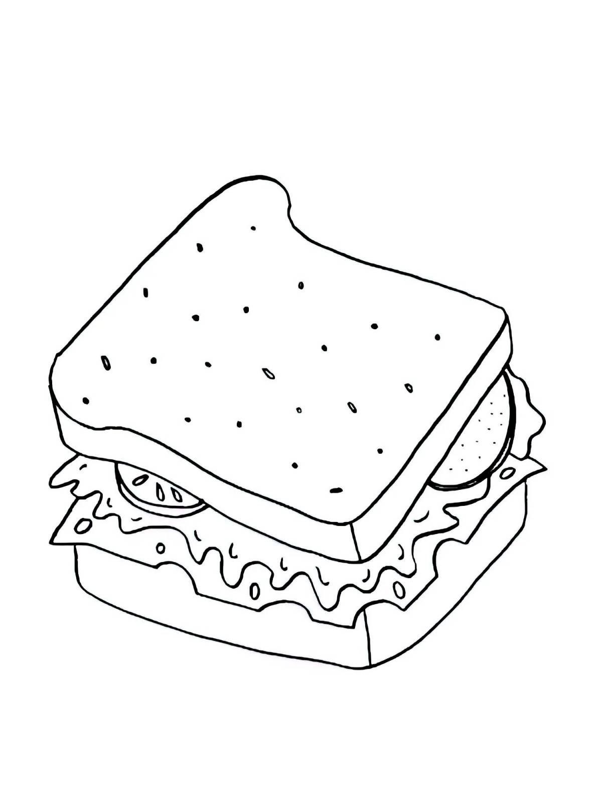 Бутерброд для детей #20