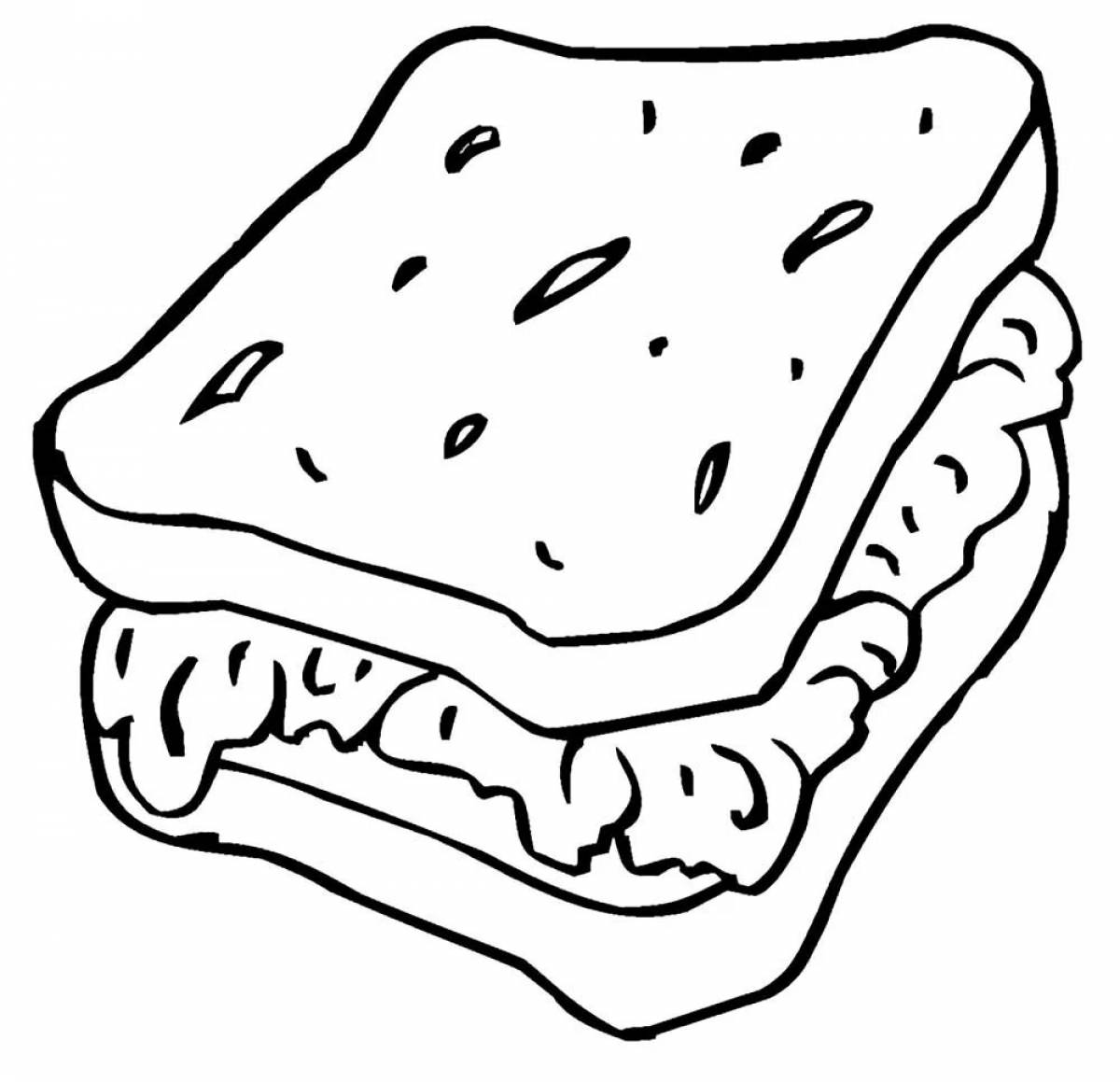 Бутерброд для детей #25