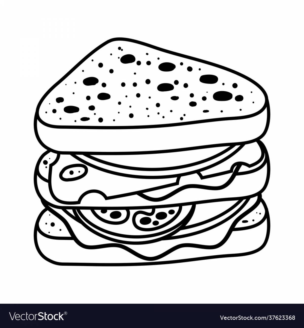Бутерброд для детей #26