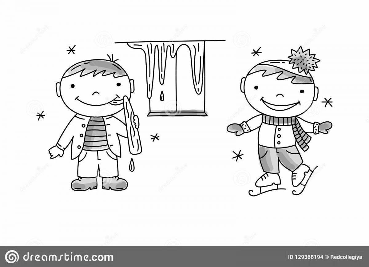 Careful icicles for kids #7