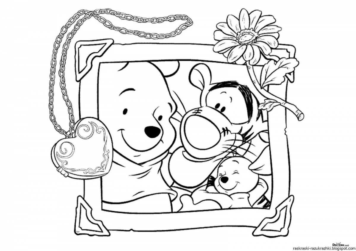 Joyful coloring pages for kids