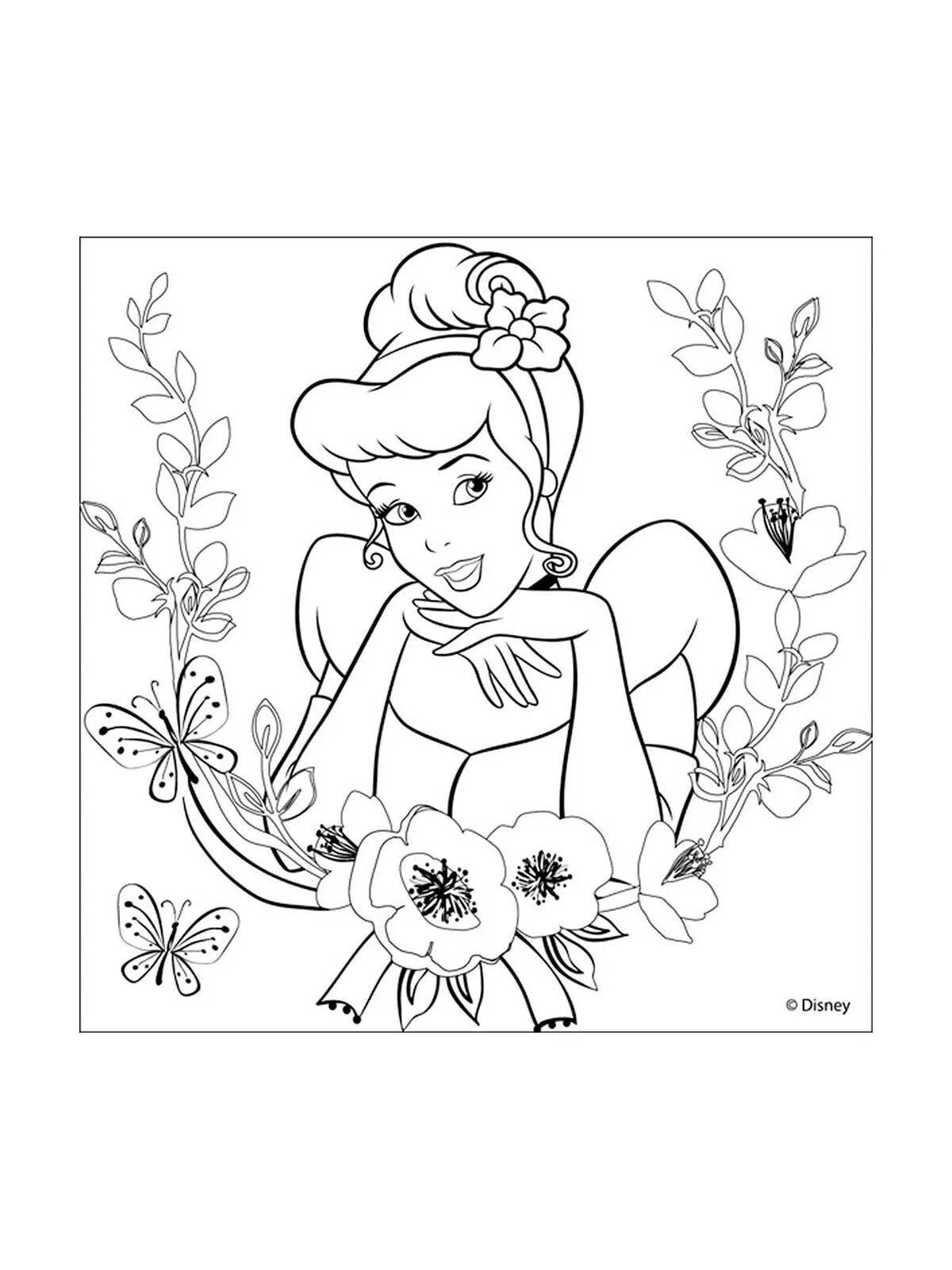 Fancy coloring pages for kids