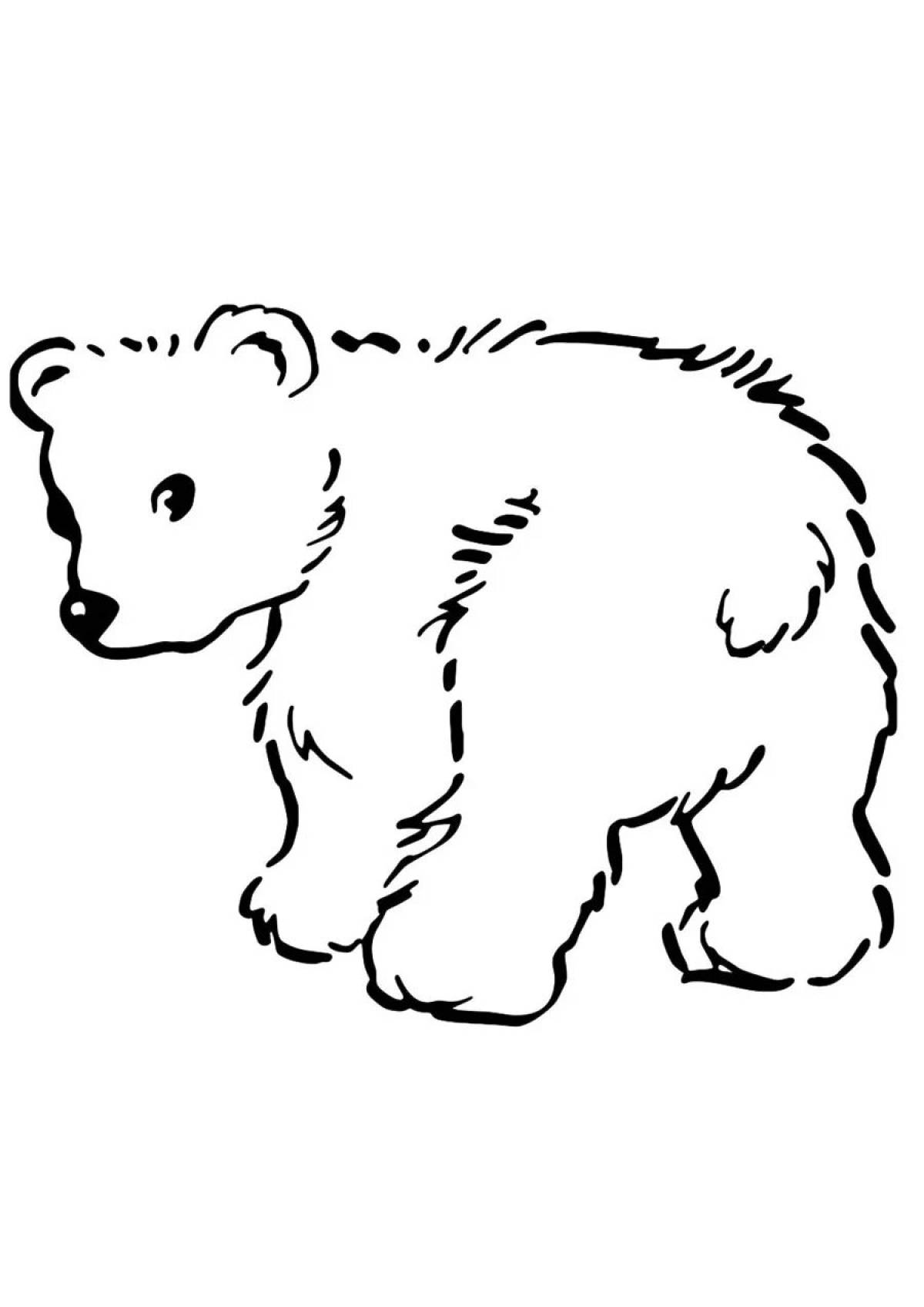 Медвежонок белый для детей #2