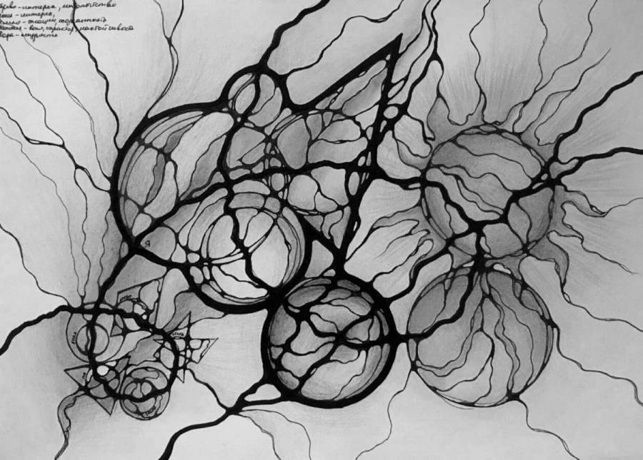 Нейрографика рисунки распечатать
