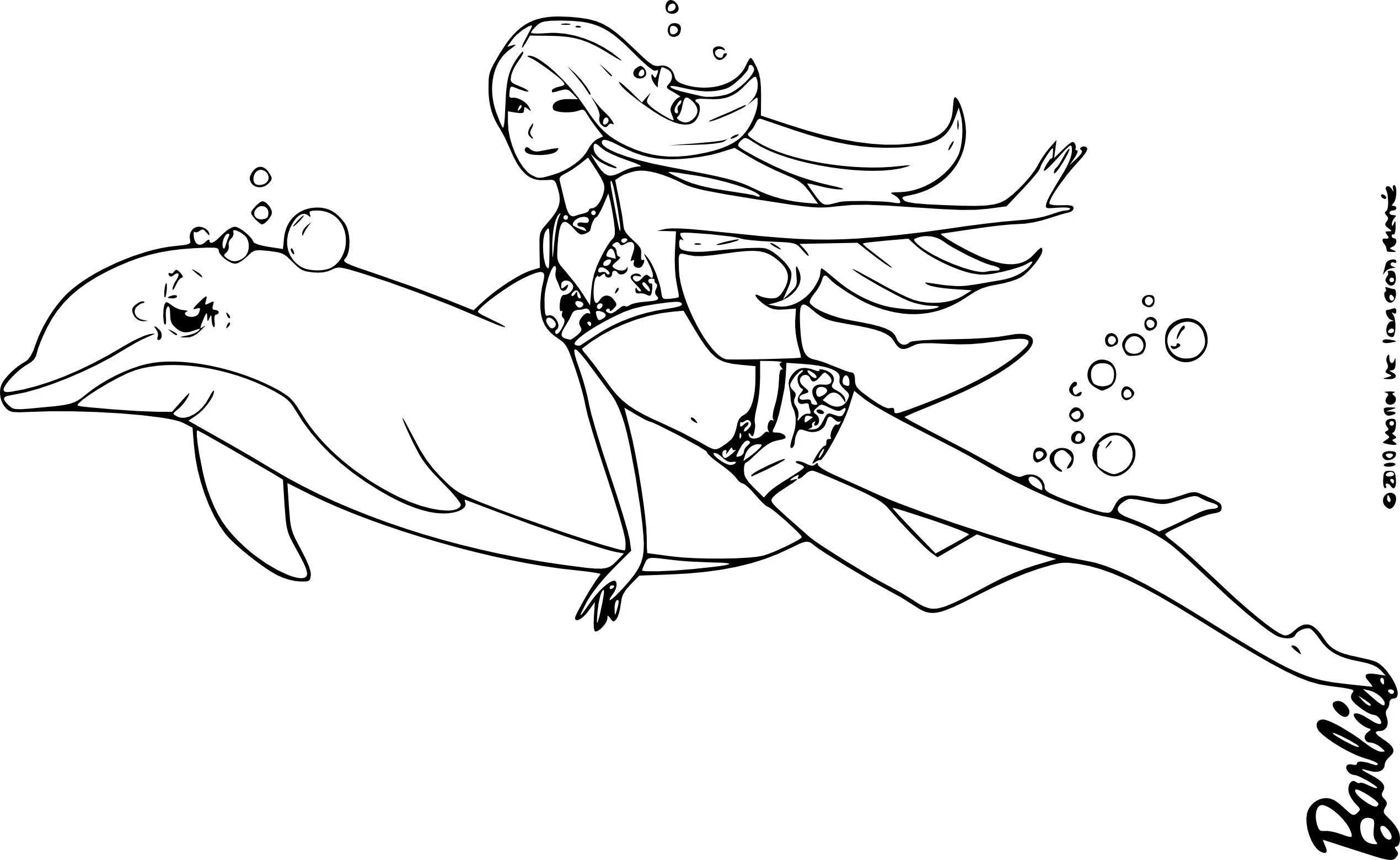 Fun mermaid coloring games for girls