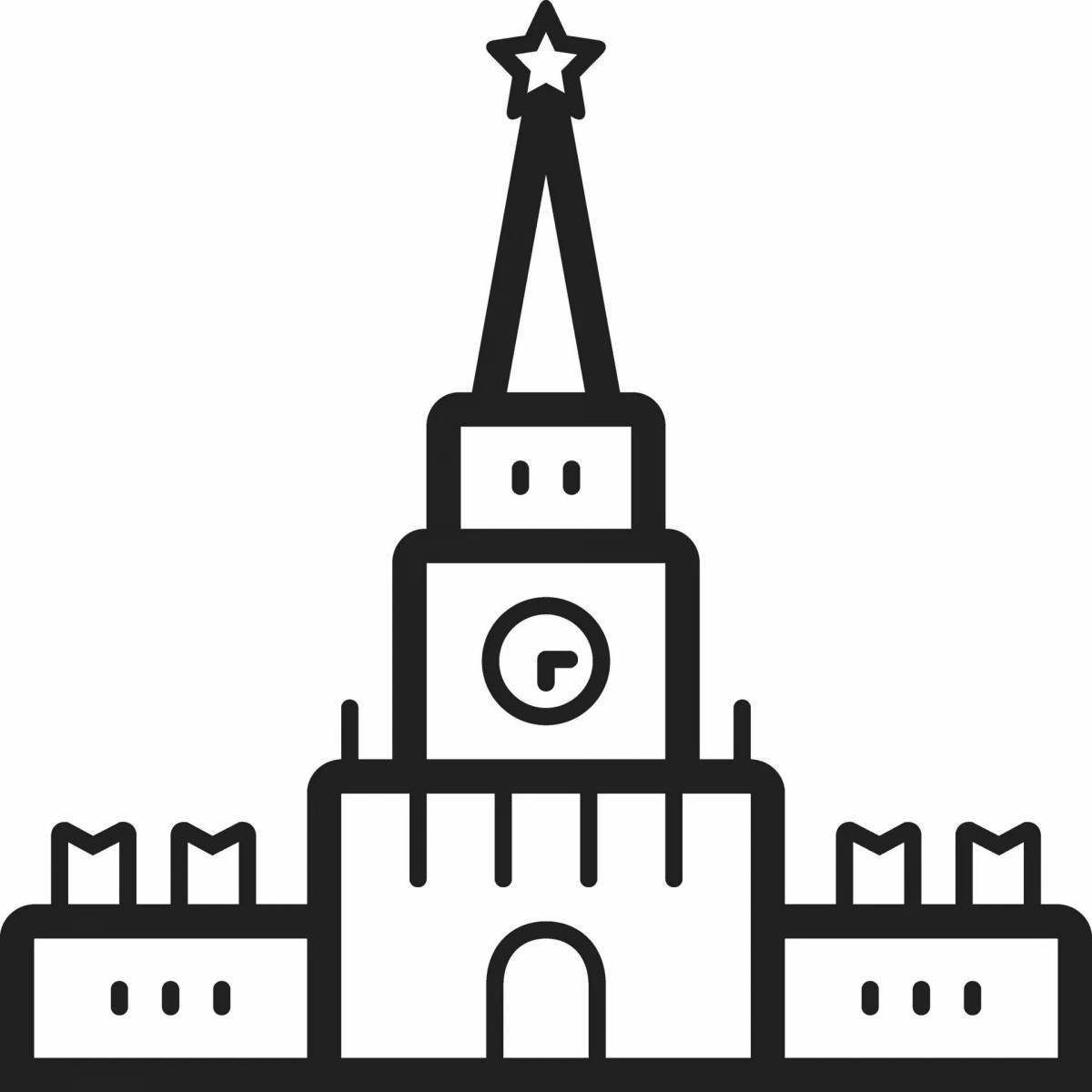 Spasskaya tower for children #5