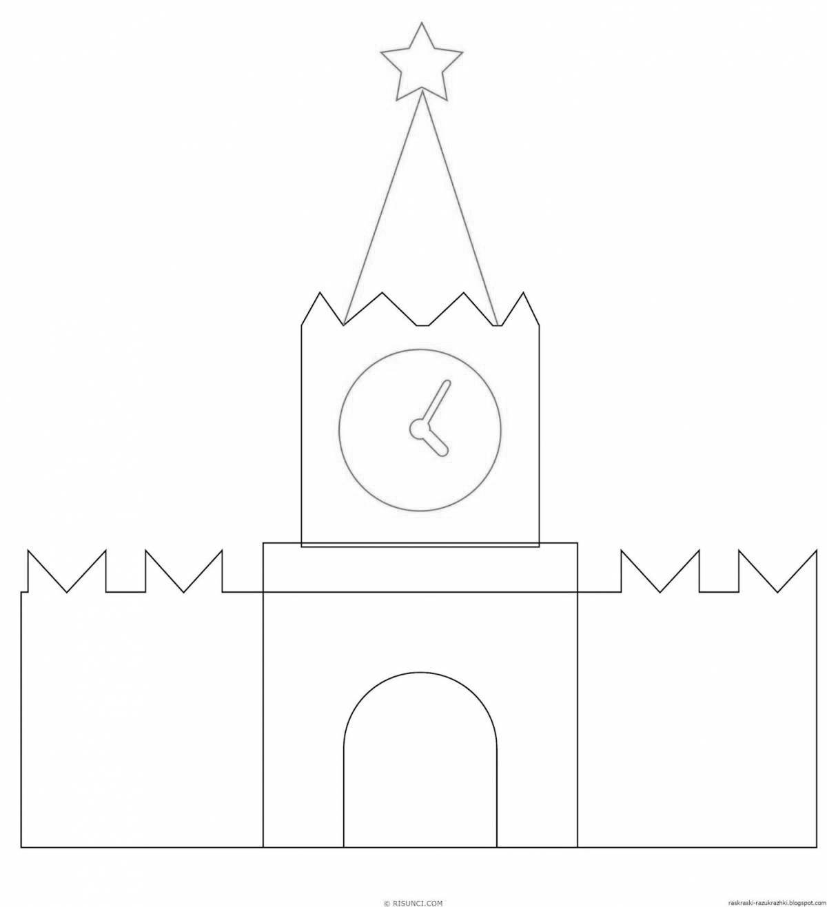 Спасская башня для детей #7