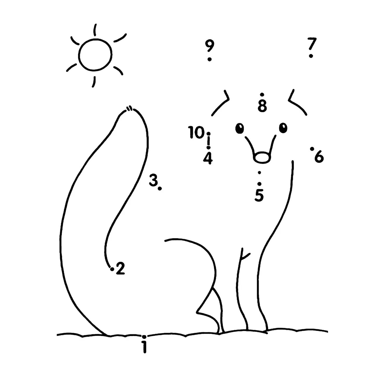 By numbers up to 10 for preschoolers #31