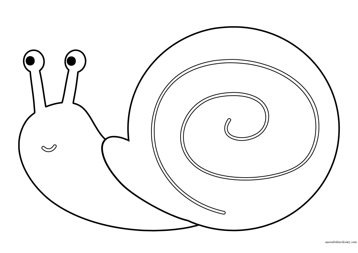 Snail for children 3 4 years old #1