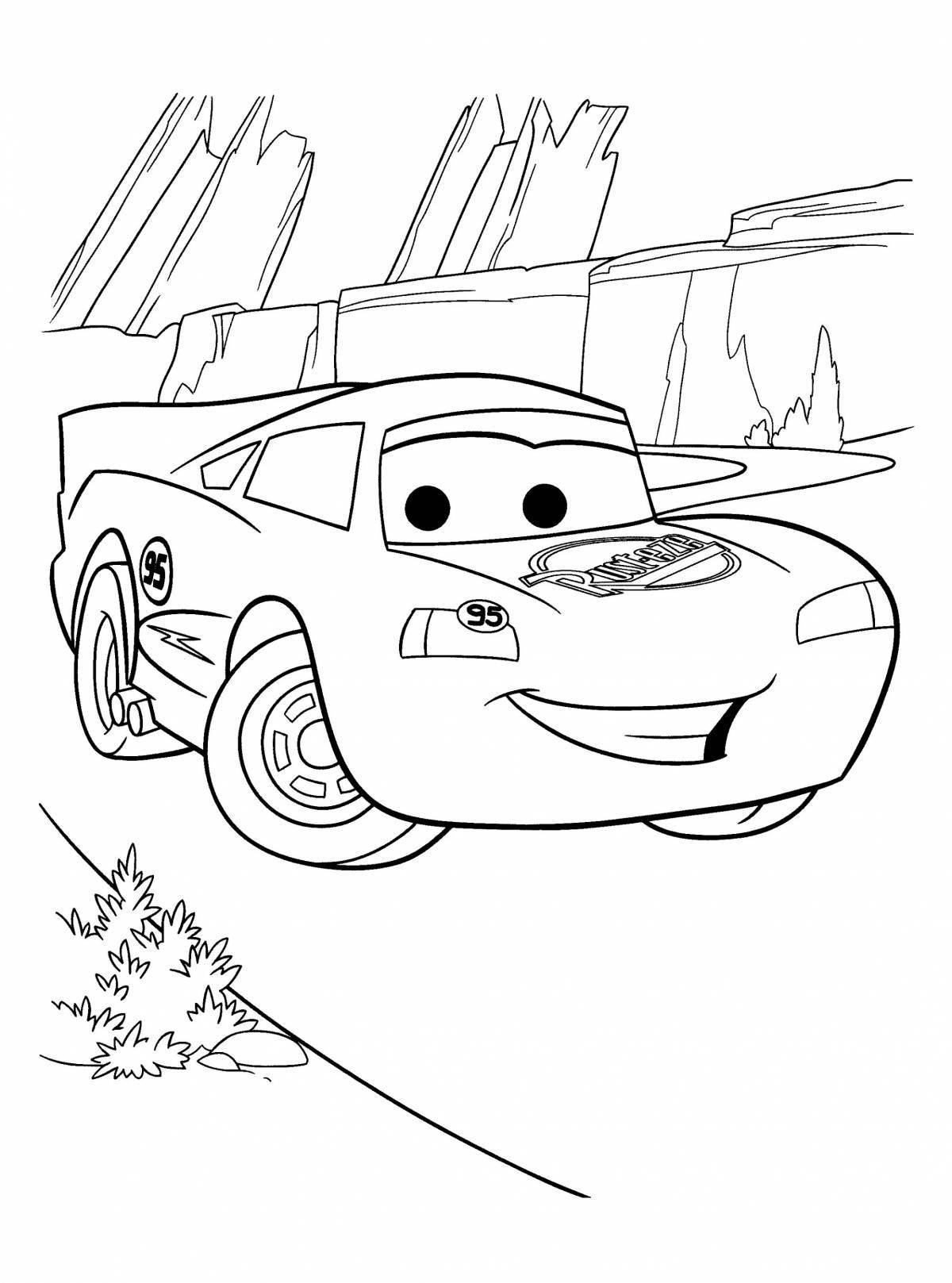 Colorful makvin coloring book for kids