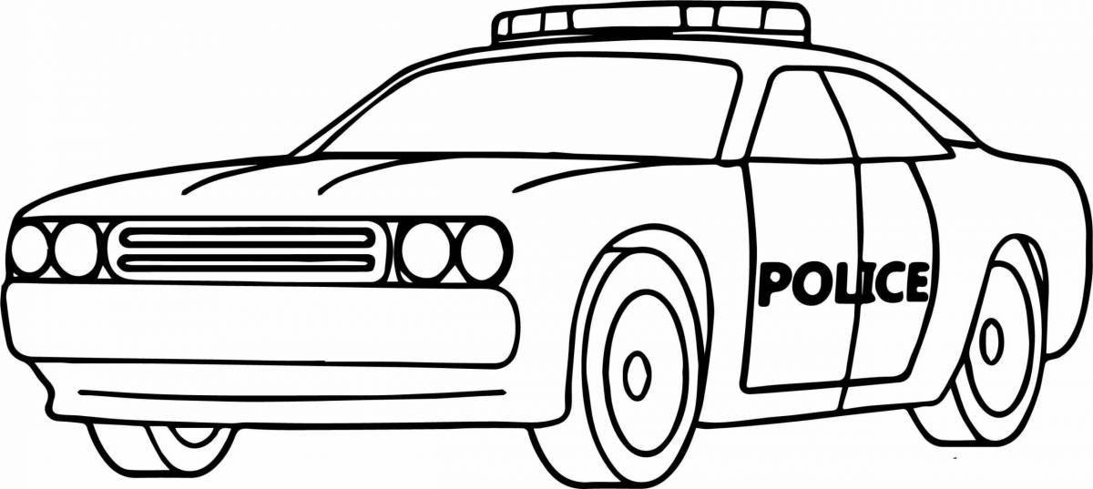 Amazing taxi coloring pages for 3-4 year olds