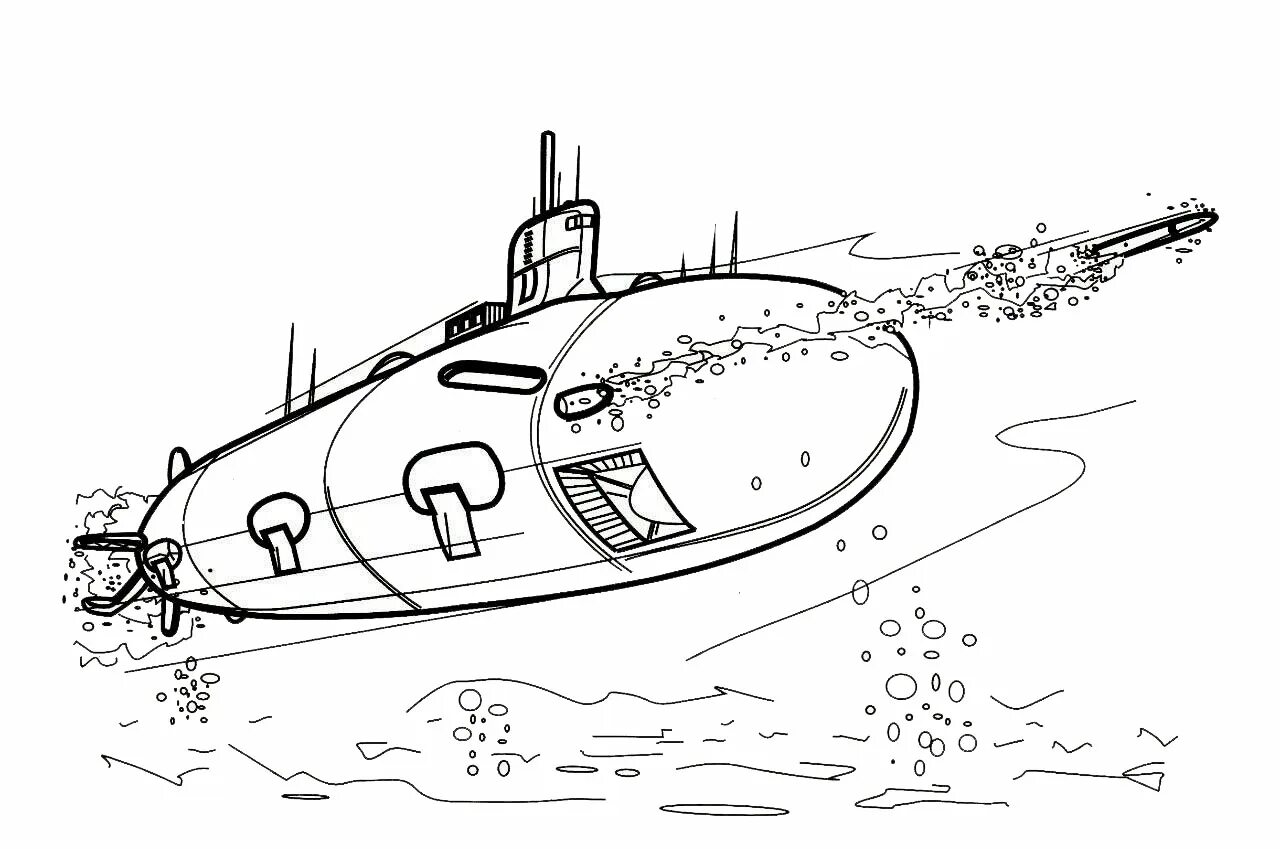 раскраска Иллюминатор подводной лодки, круглые окна кораблей и подводных лодок