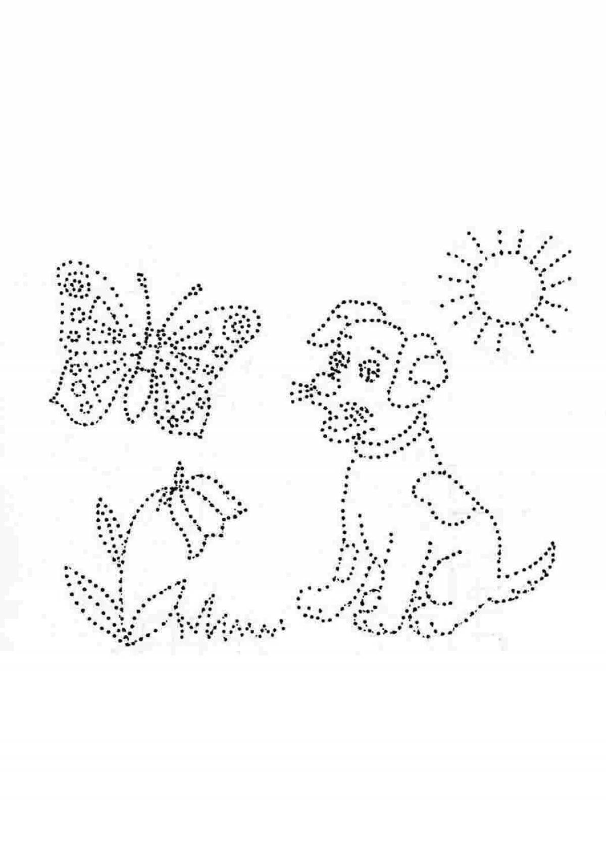 Color-frenzy coloring pages for children 5-6 years old