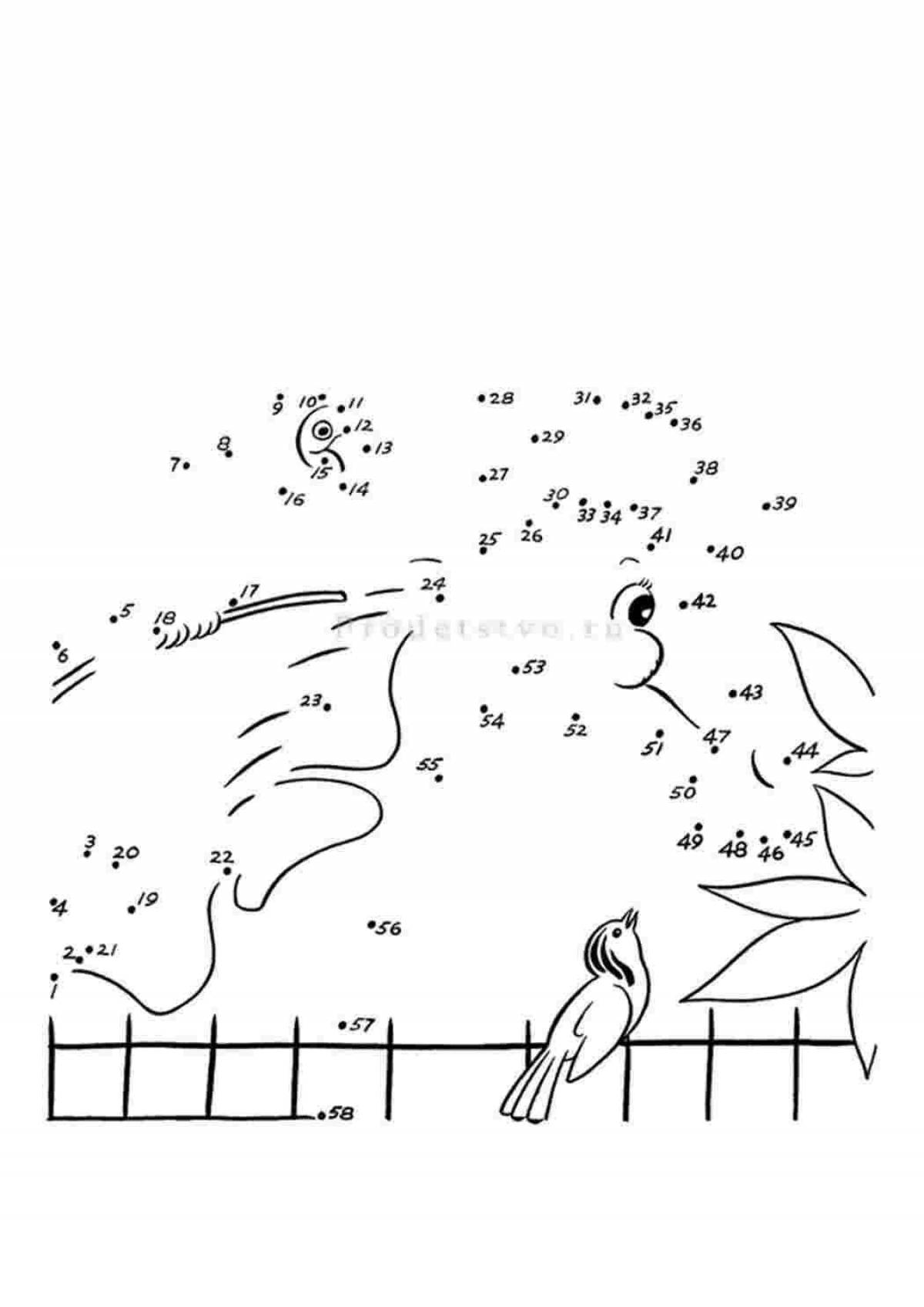 Entertaining coloring 