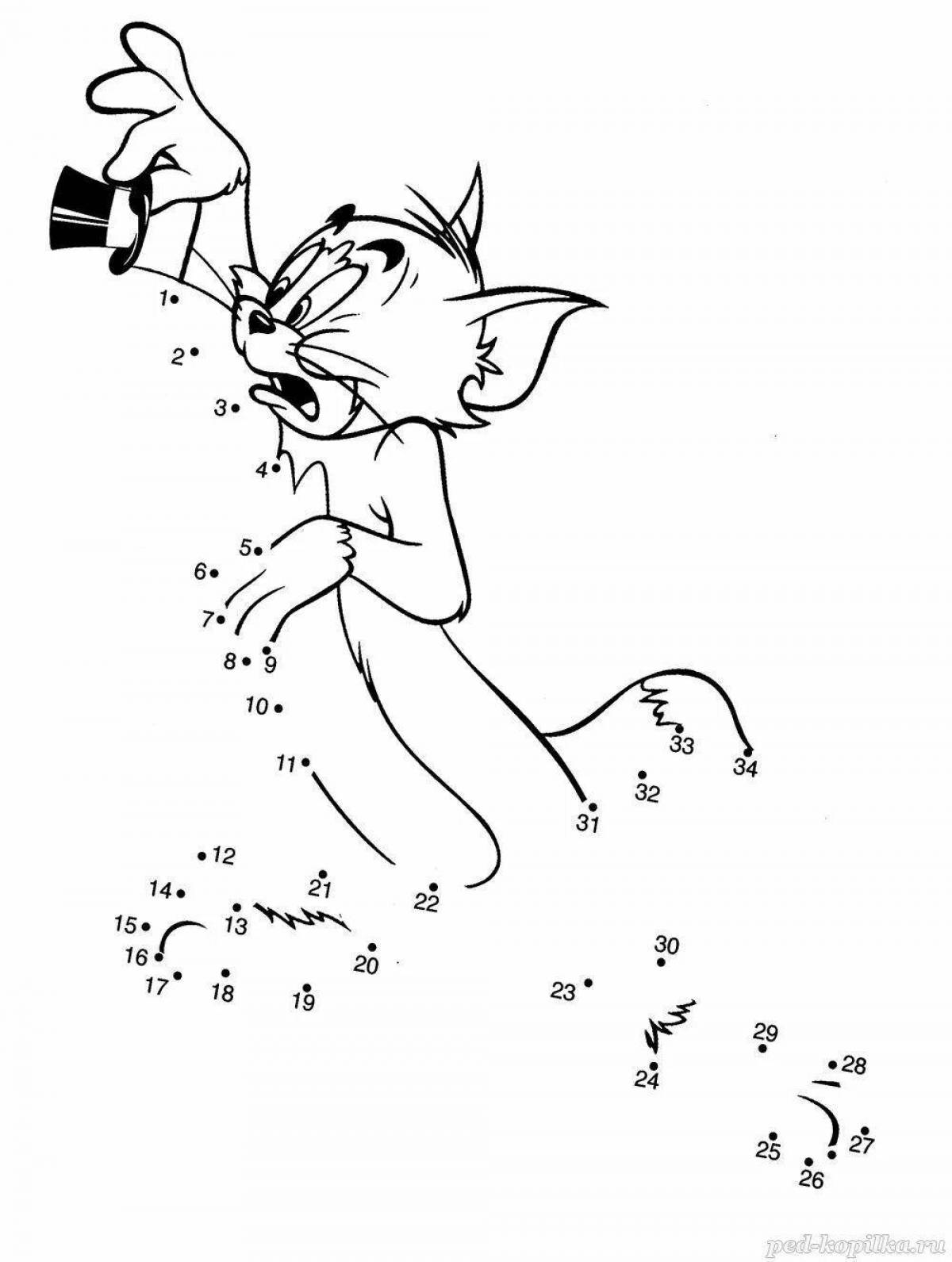 Connect by numbers for 7 8 year olds #12