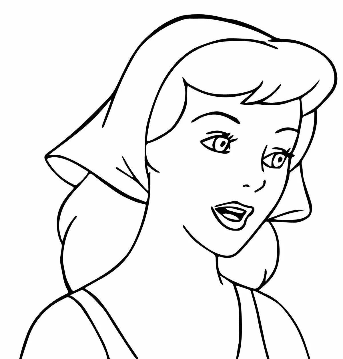 Amazing woman coloring pages for kids