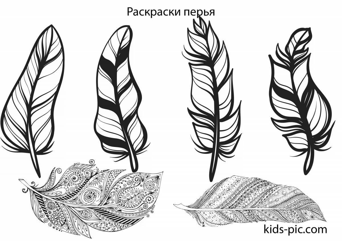 Красочная страница раскраски ручек для младших школьников