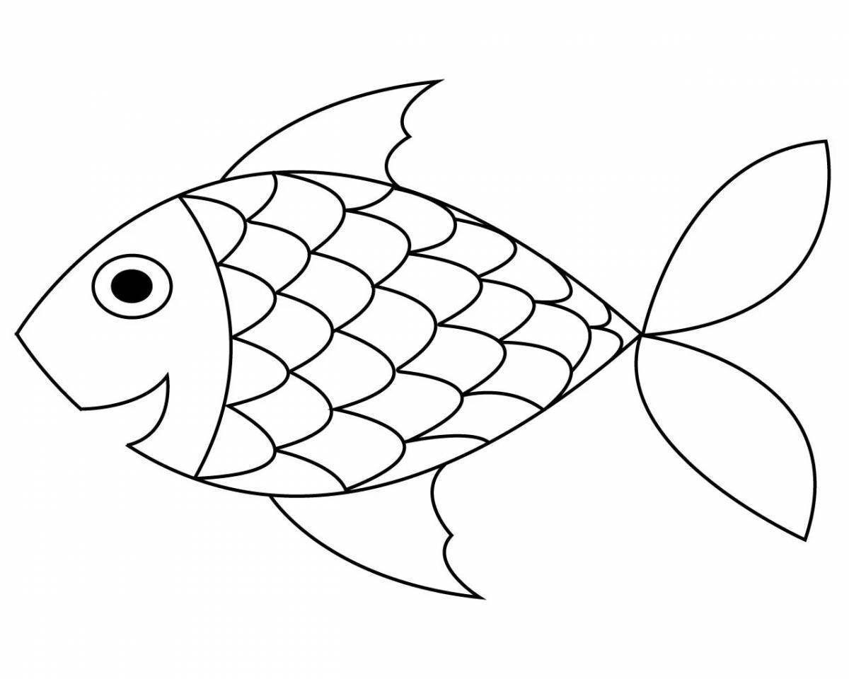 Раскраски Срыаи Fish