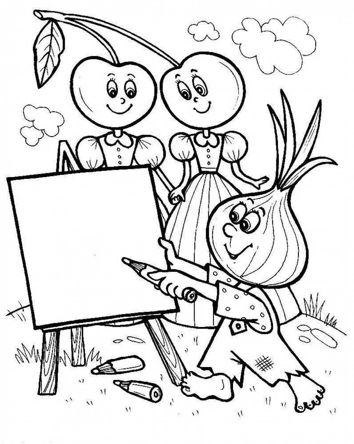 Amazing Cipollino Coloring Pages for Kids