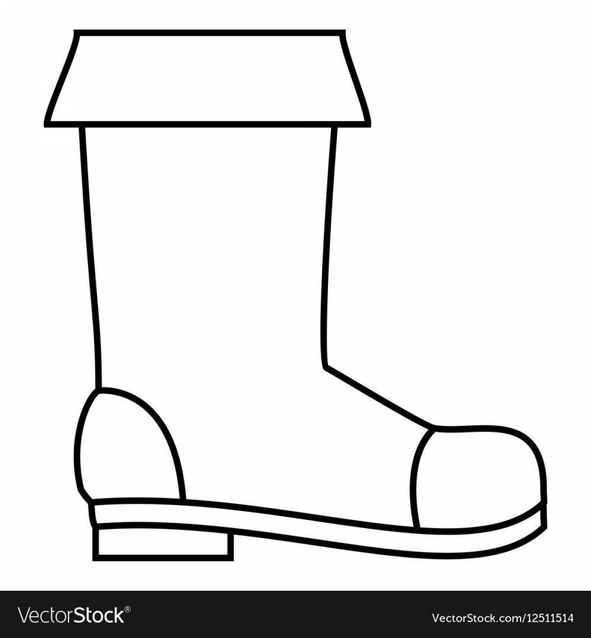 Distinguished Wellingtons coloring page
