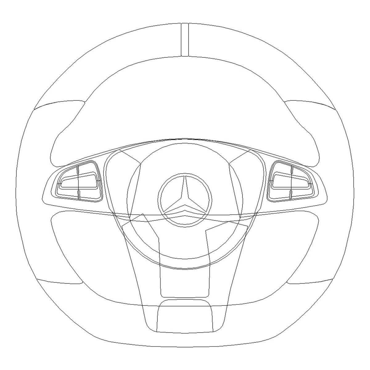 Steering wheel for children car #1