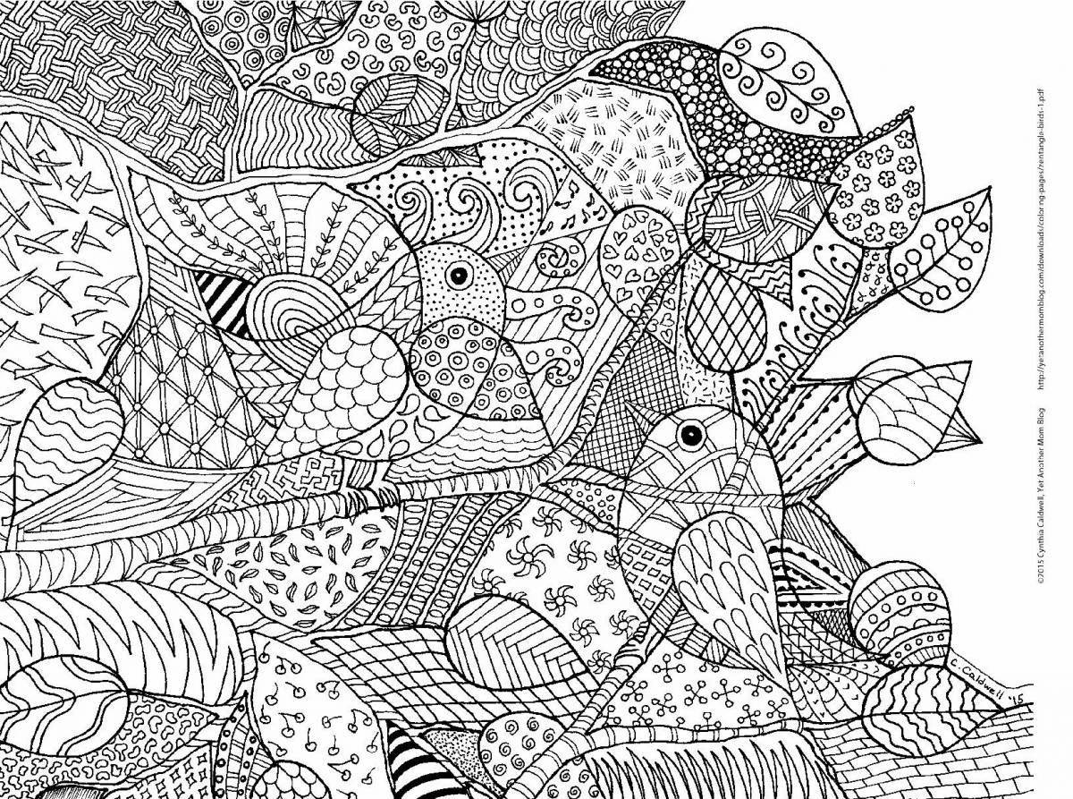 Comforting coloring book relaxation antistress for adults