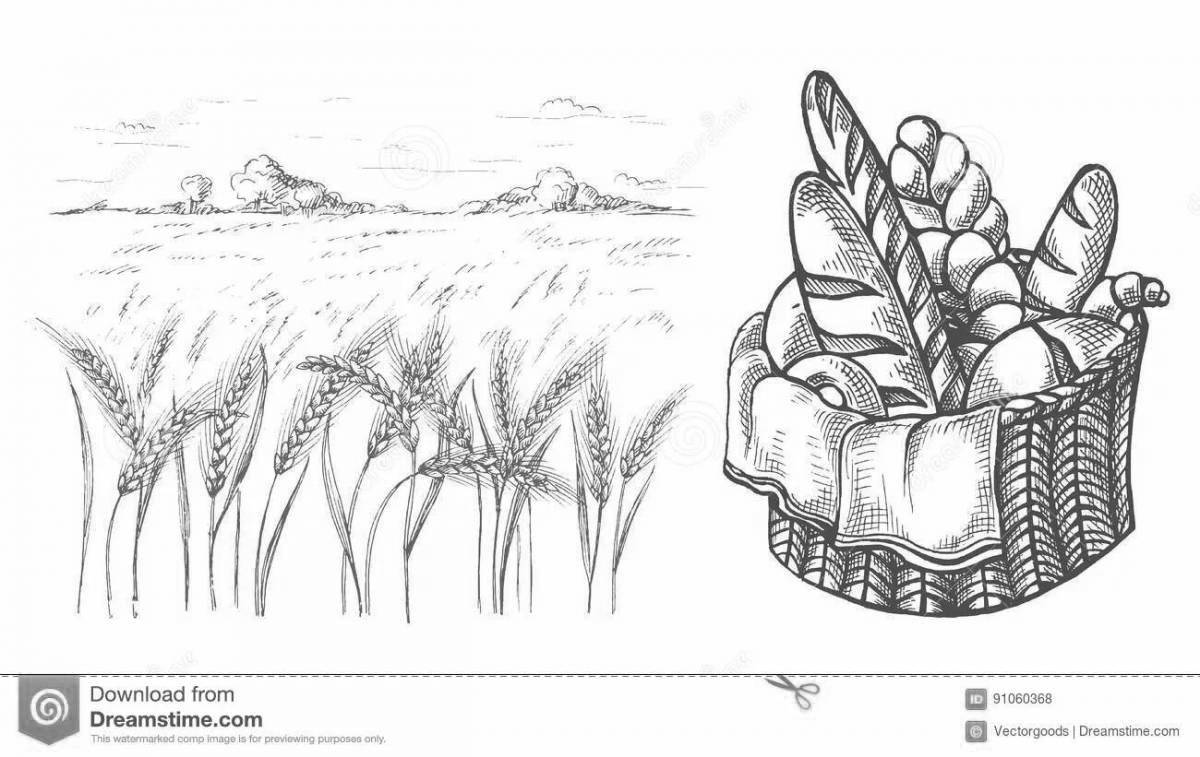Раскраска Разноцветная забавная лепешка для детей