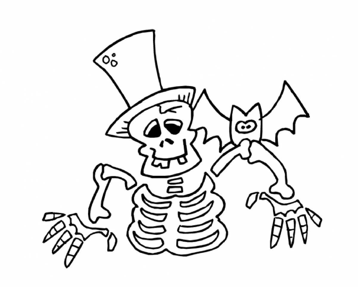 Увлекательная раскраска кощей бессмертный