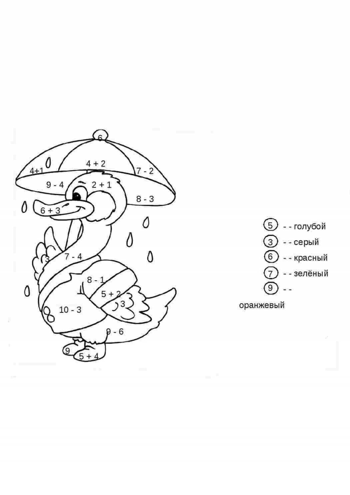 Examples of coloring pages for the little ones