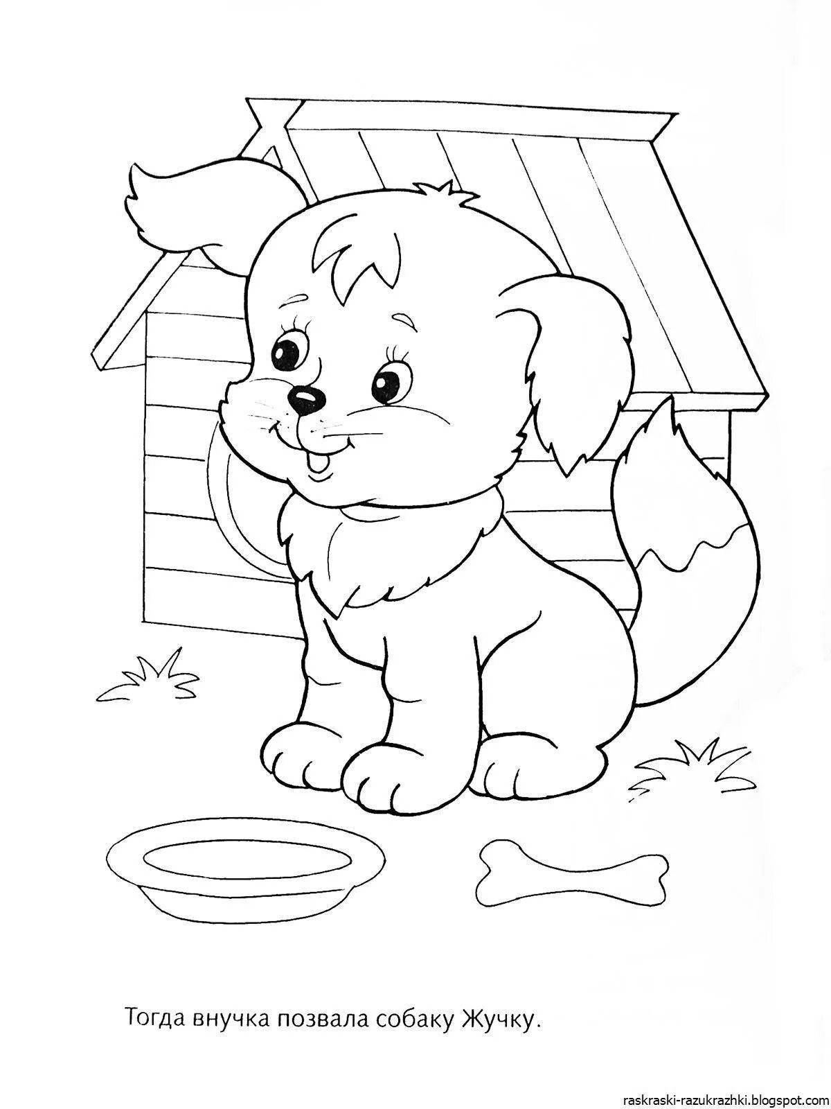 Innovative fairy tale coloring pages