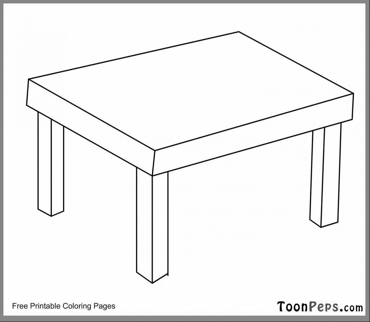 Table for children 2 3 years old #3