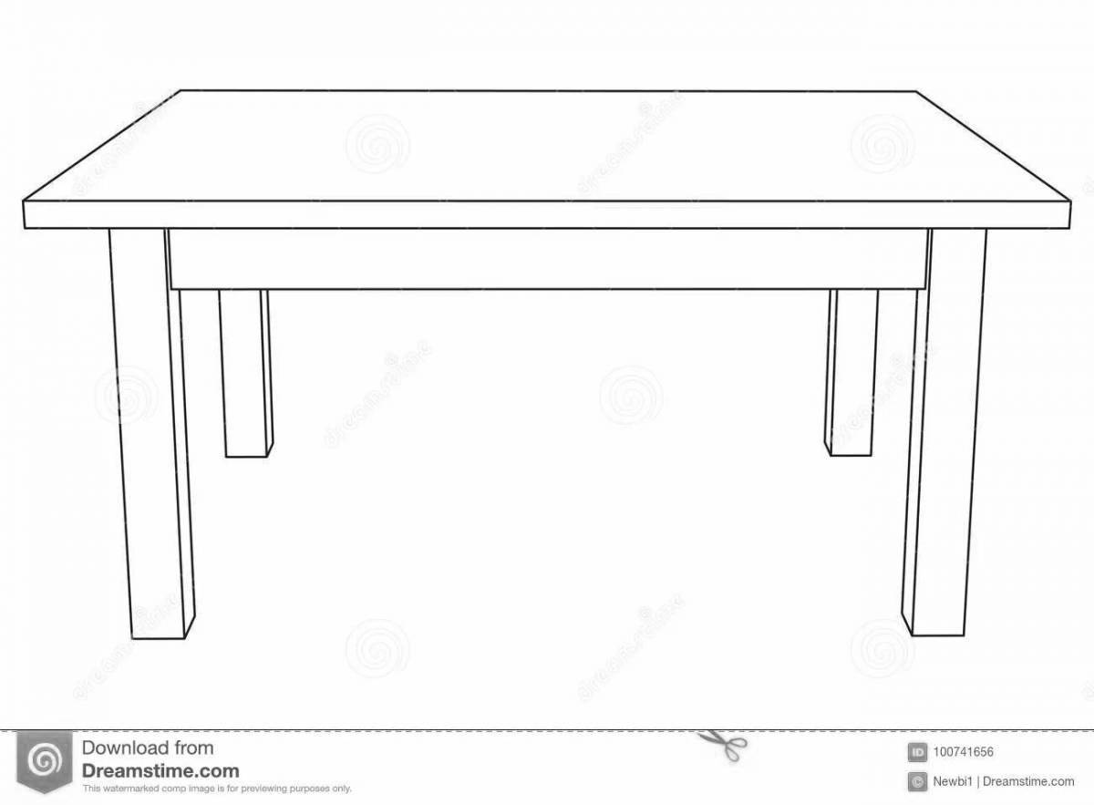 Table for children 2 3 years old #4