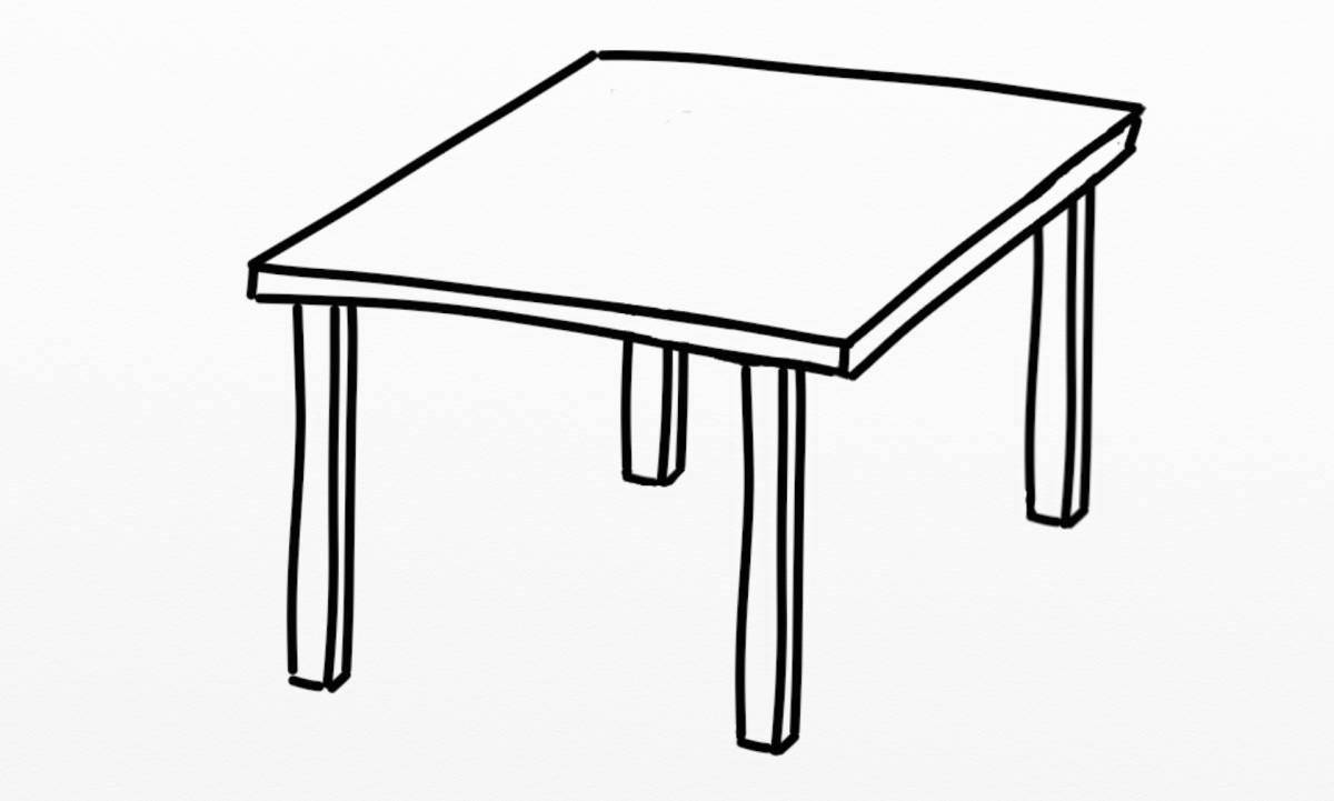 Table for children 2 3 years old #8