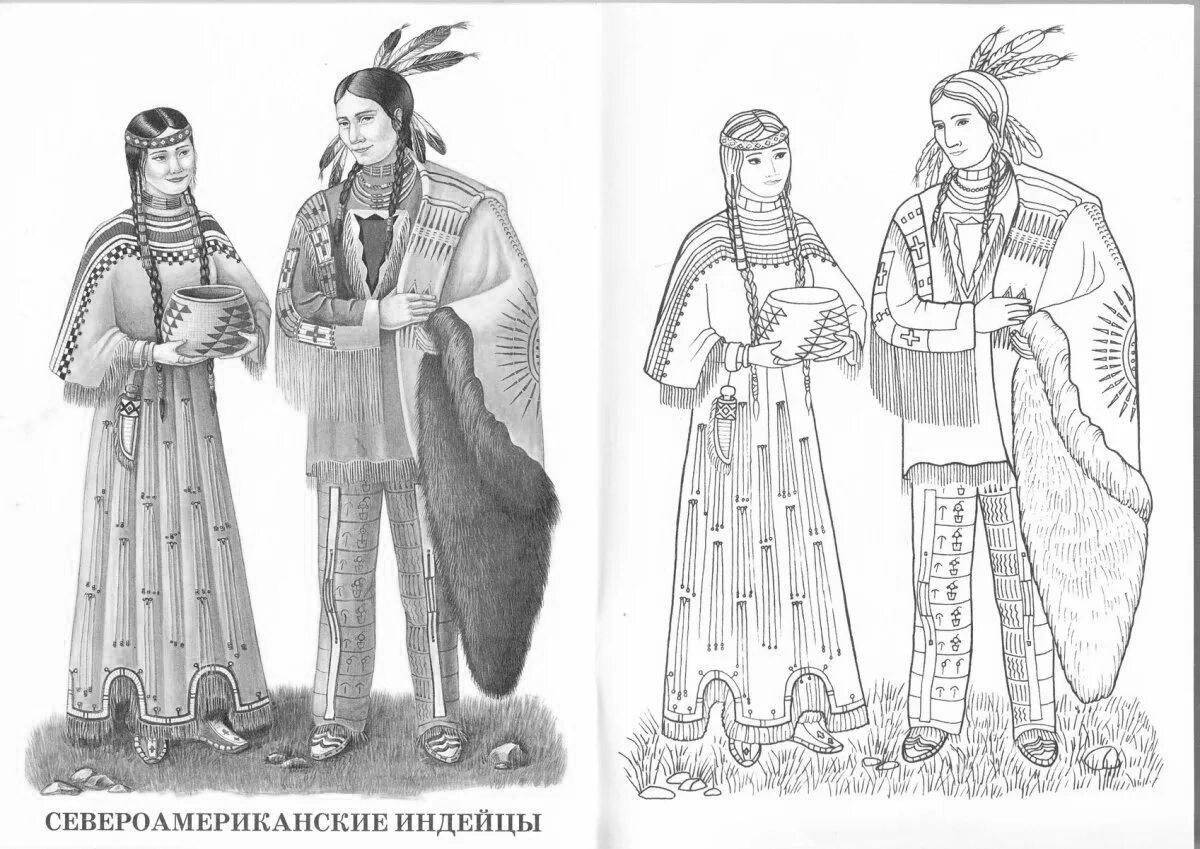 Live coloring of Russian people