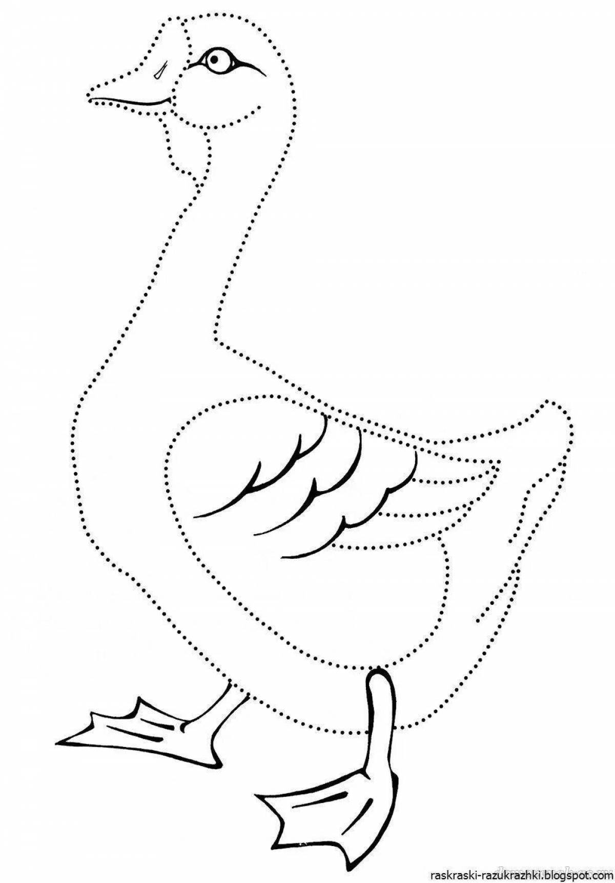 Раскраска гусь. Гусь раскраска. Гусь раскраска для детей. Гус раскраска для детей. Домашние птицы. Раскраска.