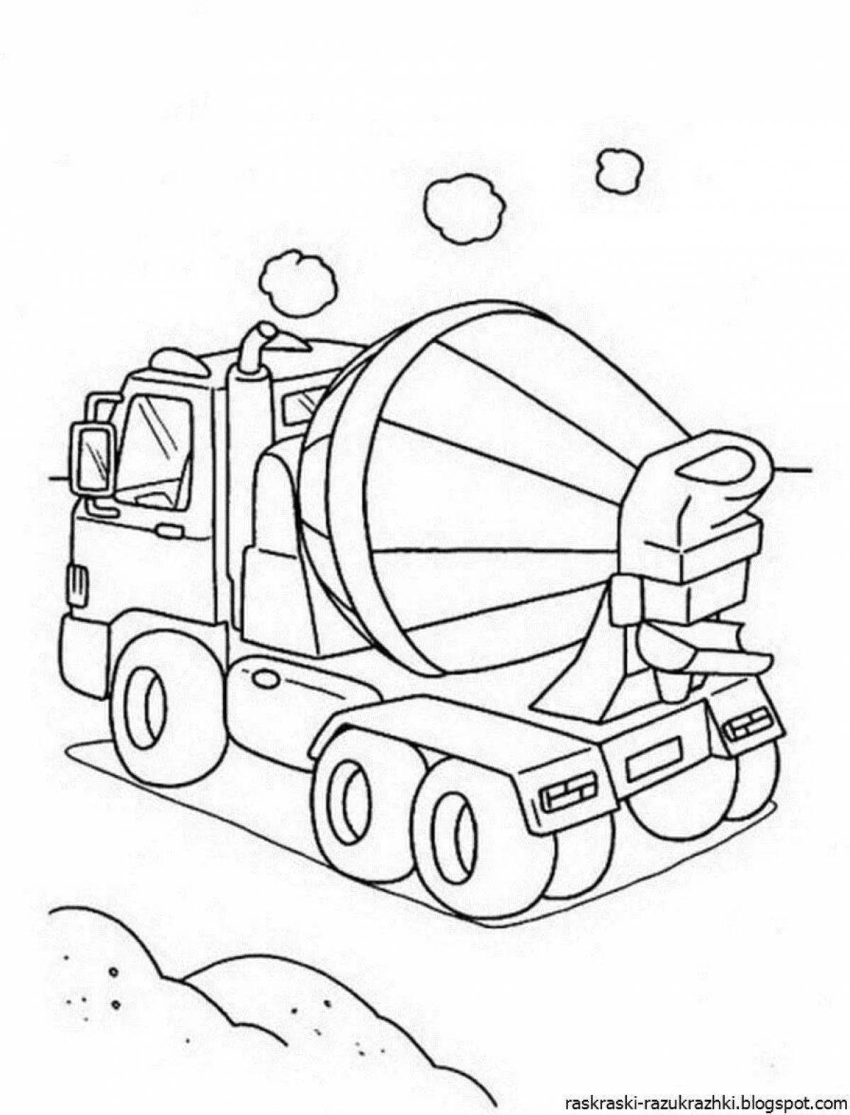 Fun tech coloring book for kids